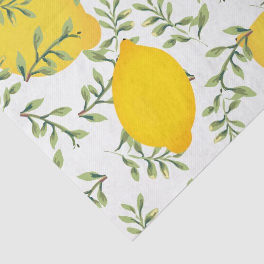Lemon Tree-weefselpapier Tissuepapier (Detail)