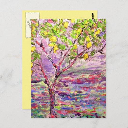 Lemon Tree Zen Briefkaart (Voorkant / Achterkant)