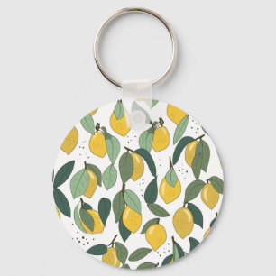 Lemon Tropical: Helder Naadloos Sleutelhanger