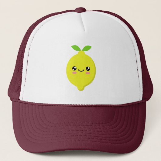 Lemon Trucker Hat Pet (Voorkant)