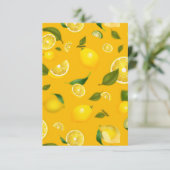 Lemon Variety 7 Save The Date (Staand voorkant)