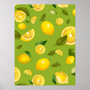 Lemon Variety 8 Poster