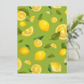 Lemon Variety 8 Save The Date (Staand voorkant)