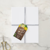 Lemon Vrijgezellenfeest Cadeaulabel (Met Touw)