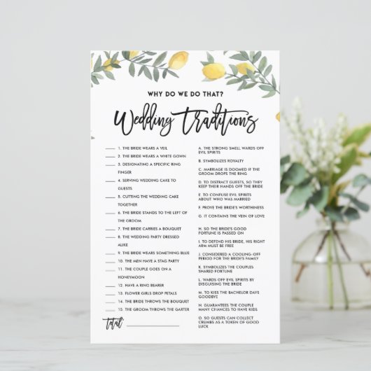 Lemon waarom doen we dat weddenschap? (Staand voorkant)