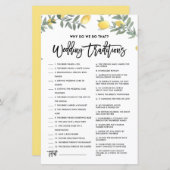 Lemon waarom doen we dat weddenschap? (Voorkant / Achterkant)