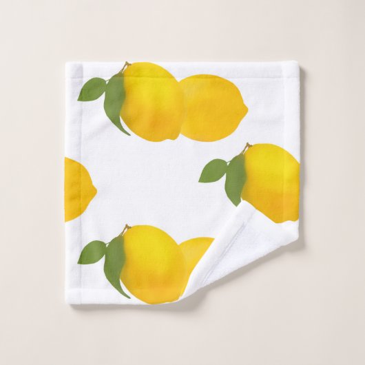 Lemon Wash Cloth Washandje (Wasdoekje)