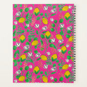 lemon watercolor planner (Achterkant)