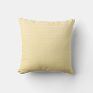 Lemon Whisper – Zachte Gele & Ivoren geometrisch Kussen