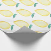 Lemon Wrapping Paper Cadeaupapier (Hoek)