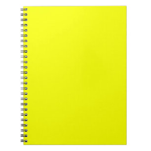 Lemon Yellow Accent Decor Color past dit aan Notitieboek