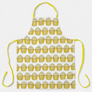 Lemon Yellow Buttercrème, cupcake Cake Frosting Schort