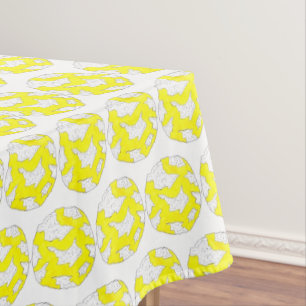 Lemon Yellow Crinkle Cookies Bake Sale Bakery Tafelkleed