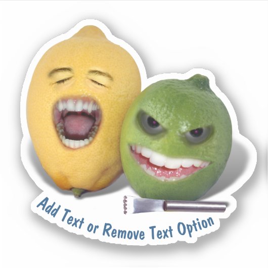 Lemon, Zester and Lime Sticker (Voorkant)
