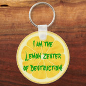 Lemon Zester of Destruction. Sleutelhanger (Voorkant)