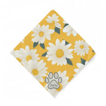 Lemon Zesty Daisy Custom Paw Naam