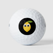Lemon, zoete vruchten met goede ogen golfballen (Voorkant)