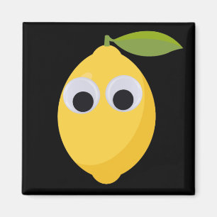 Lemon, zoete vruchten met goede ogen magneet