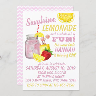 Lemonade Birthday Kaart