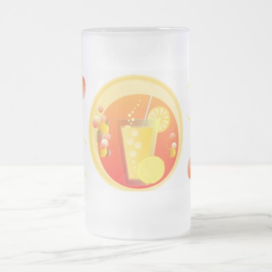 Lémonade Boire avec une tranche de Mug de citron (Centre)