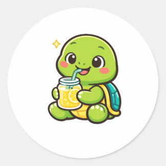 Lemonade Break Ronde Sticker