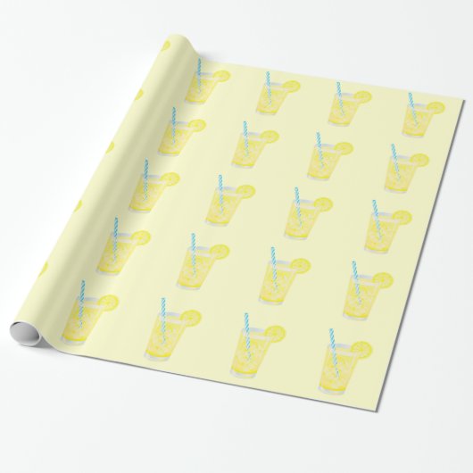 Lemonade Cadeaupapier (Uitgerold)