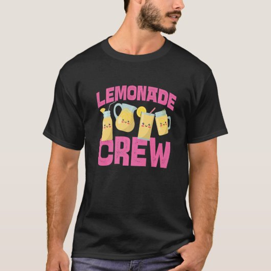 Lemonade Crew For Lemonade Stand T-shirt (Voorkant)