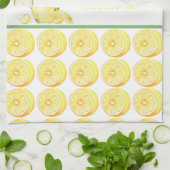 Lémonade Dans Une Serviette De Cuisine En Verre (Plié)