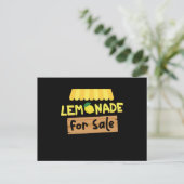 Lemonade For Sale Lemonade Briefkaart (Staand voorkant)