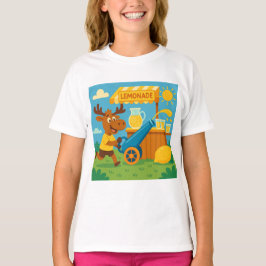 Lemonade Launcher – Silly Summer T-Shirt for kids