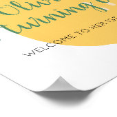 Lemonade met één lofzang welkom op één dag poster (Hoek)