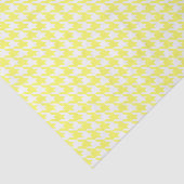Lemonade Modern Houndstooth op Emporiomoffa Tissuepapier (Detail)