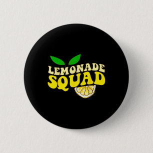 Lemonade Squad Grappig voor Stand Boss Lemon Juice Ronde Button 5,7 Cm