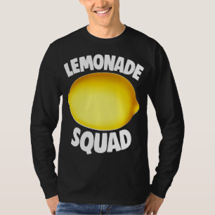 Lemonade Squad Zomer Tropisch geel fruit T-shirt