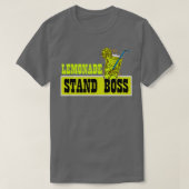 Lemonade stand Boss Funny Lemon Juice Business T-shirt (Design voorkant)