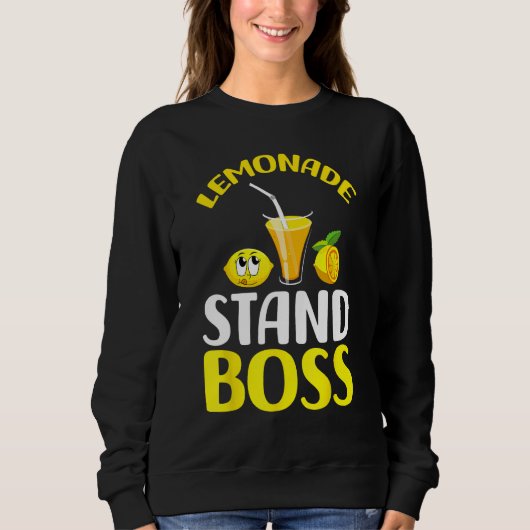 Lemonade Stand Boss Funny lemonade summer Trui (Voorkant)