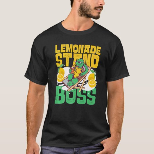 Lemonade Stand Boss  T-shirt (Voorkant)