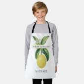 Lemonade Stand  Citroennaam Kind Schort (Gedragen)