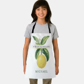 Lemonade Stand  Citroennaam Kind Schort (Insitu)