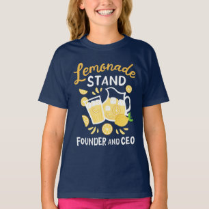 Lemonade stand oprichter CEO Small Business Owner T-shirt