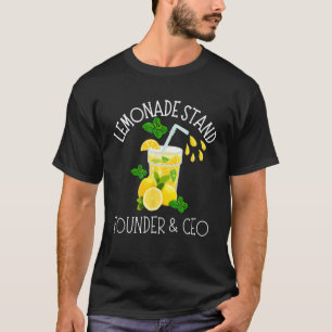 Lemonade stand oprichter en CEO Lemon Juice Boss T-shirt