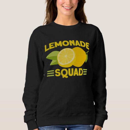 Lemonade Stand Squad Lemon Juice Business Lemon Ci Trui (Voorkant)