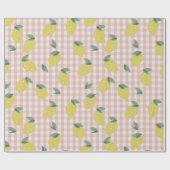 Lemonade Sunshine Pink Pset Cadeaupapier (Vlak)
