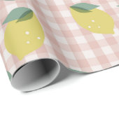 Lemonade Sunshine Pink Pset Cadeaupapier (Rol Hoek)