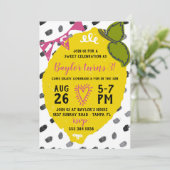 Lemonade Sweet Celebration Birthday Party Kaart (Staand voorkant)