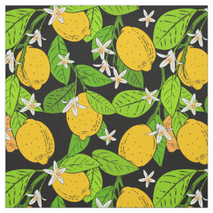 Lemonen en bloesems, kleur stof