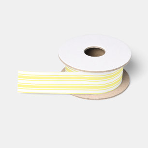 Lemongele en witte snoepjes strepen lint