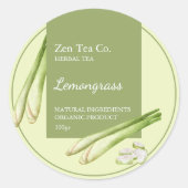 Lemongrass Herbal Tea Étiquette (Devant)