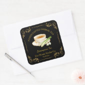  Lemongrass Tea Square Label (Envelop)