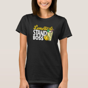 Lemonnaat Standaard Boss Lemon Juice Store T-shirt